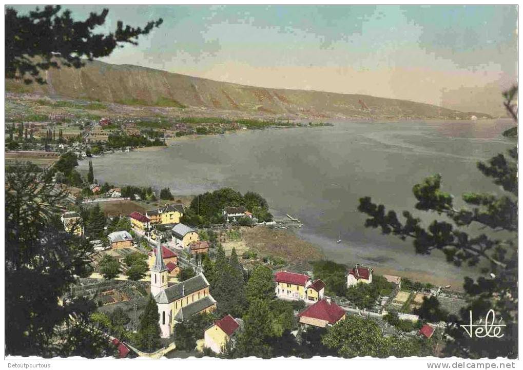 DUINGT Haute Savoie : Vue Générale Et Lac D'Annecy - Duingt