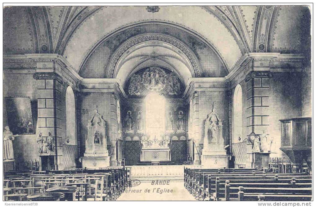 BANDE - L'INTERIEUR DE L'EGLISE - Nassogne