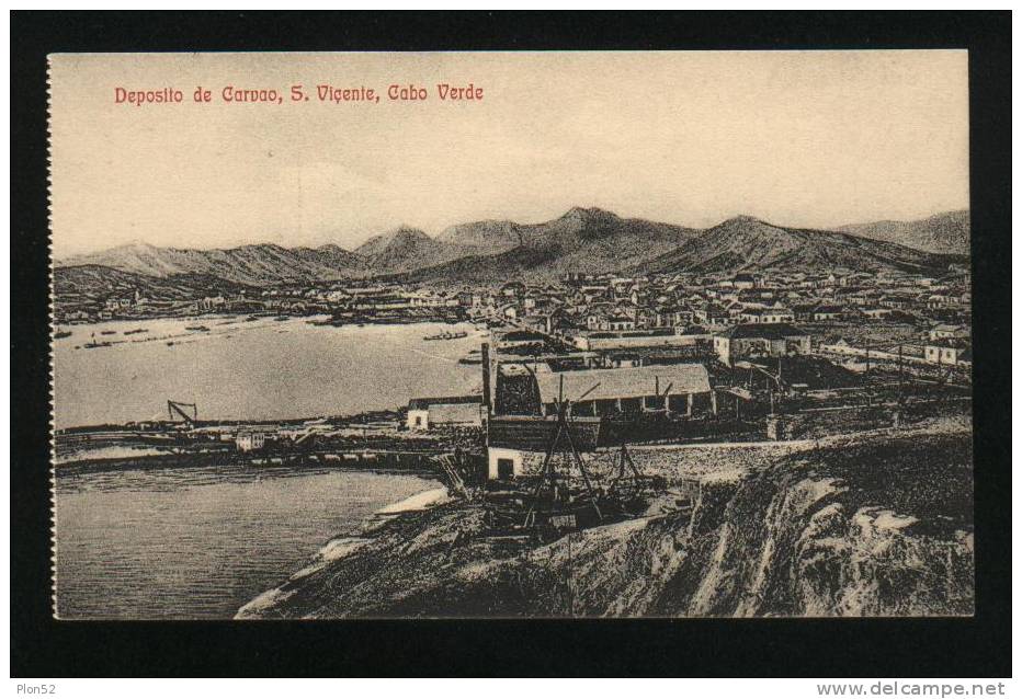 1511-S.VICENTE(CABO VERDE)-DEPOSITO DE CARVAO-FP - Cape Verde