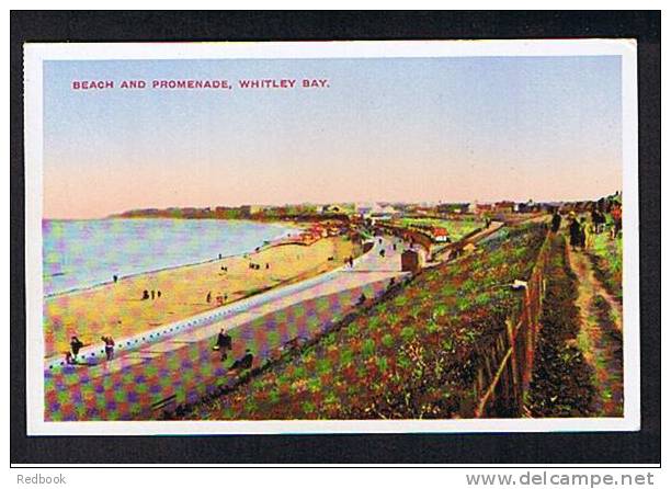 Postcard - Whitley Bay Northumberland - Beach & Promenade - Ref 460 - Other & Unclassified