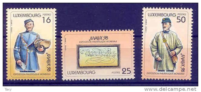 Luxembourg ** Y&T 1398-1400 - Unused Stamps