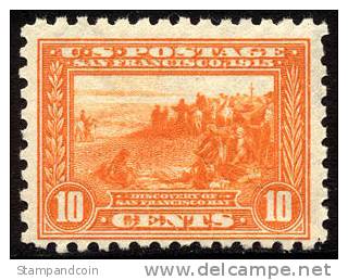 US #404 Mint Never Hinged 10c Panama-Pacific Expo From 1913 - Ungebraucht