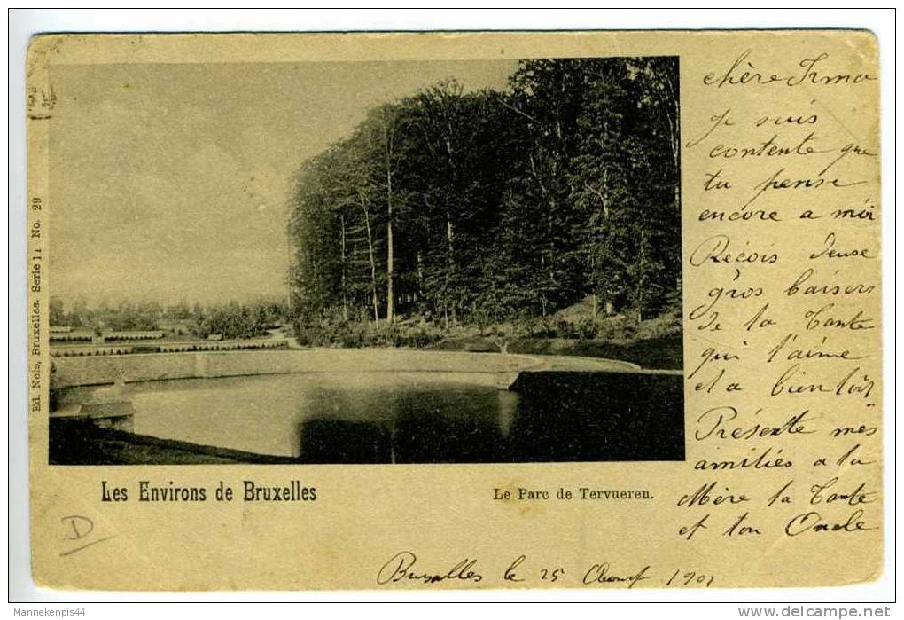 Les Environs De Bruxelles - Le Parc De Tervueren - Ed. Nels Serie 11 N° 29 - Loten, Series, Verzamelingen