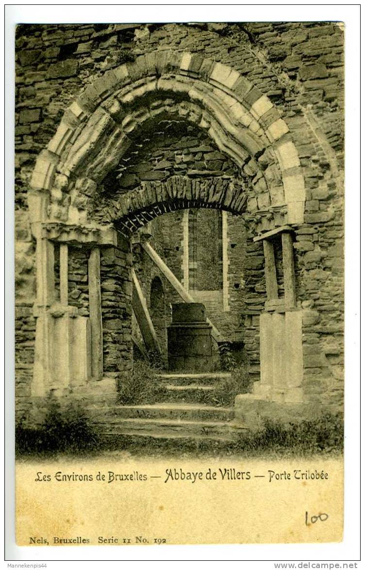 Les Environs De Bruxelles - Abbaye De Villers - Porte Trilobée - Nels Serie 11 N° 192 - Loten, Series, Verzamelingen