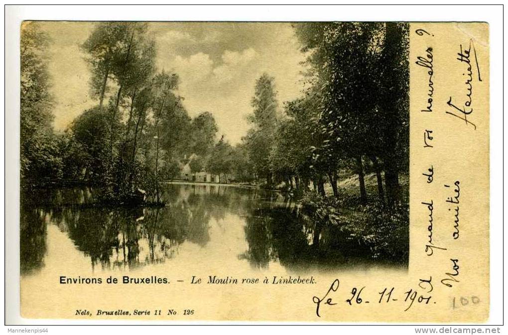 Environs De Bruxelles - Le Moulin Rose à Linkebeek - Nels Serie 11 N° 126 - Lotes Y Colecciones