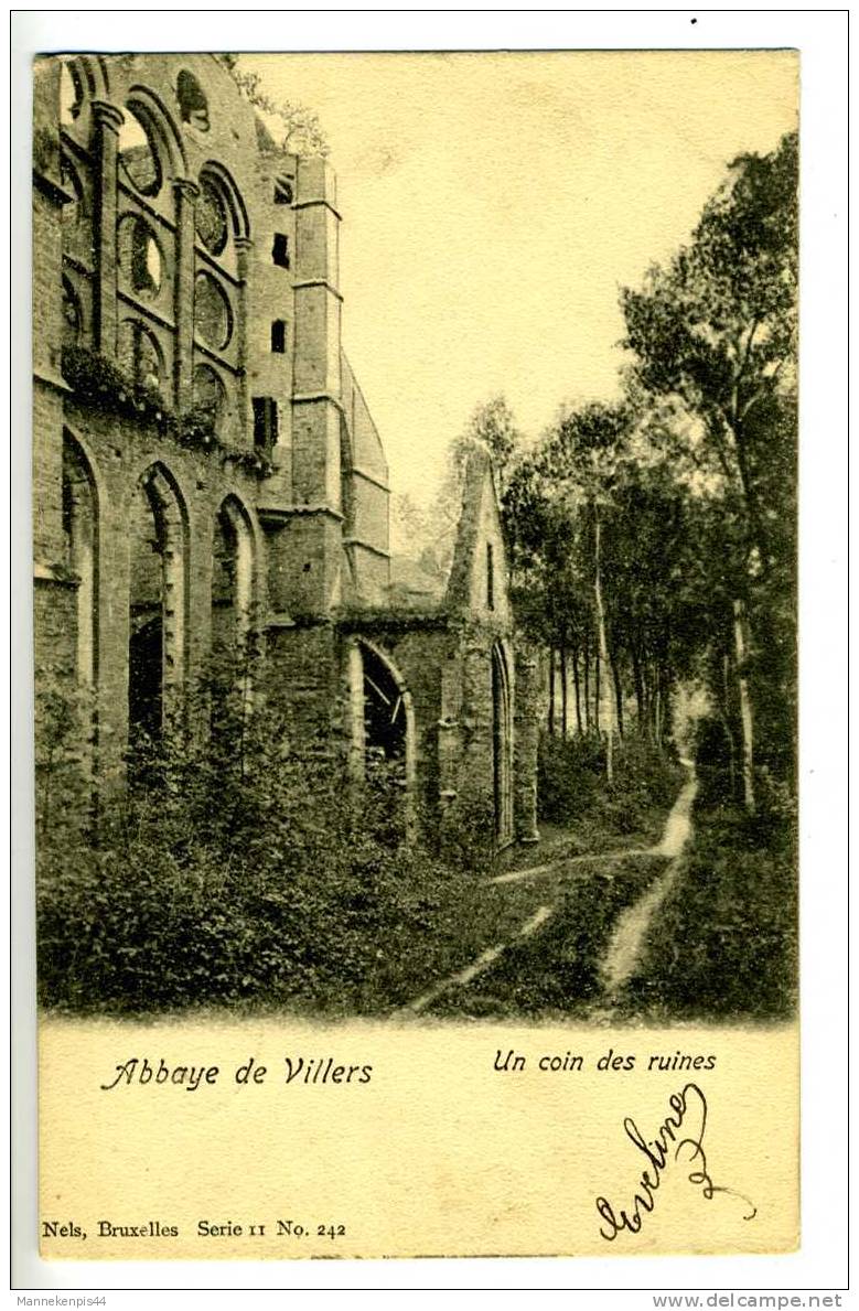 Abbaye De Villers - Un Coin Des Ruines - Nels Serie 11 N° 242 - Lotes Y Colecciones