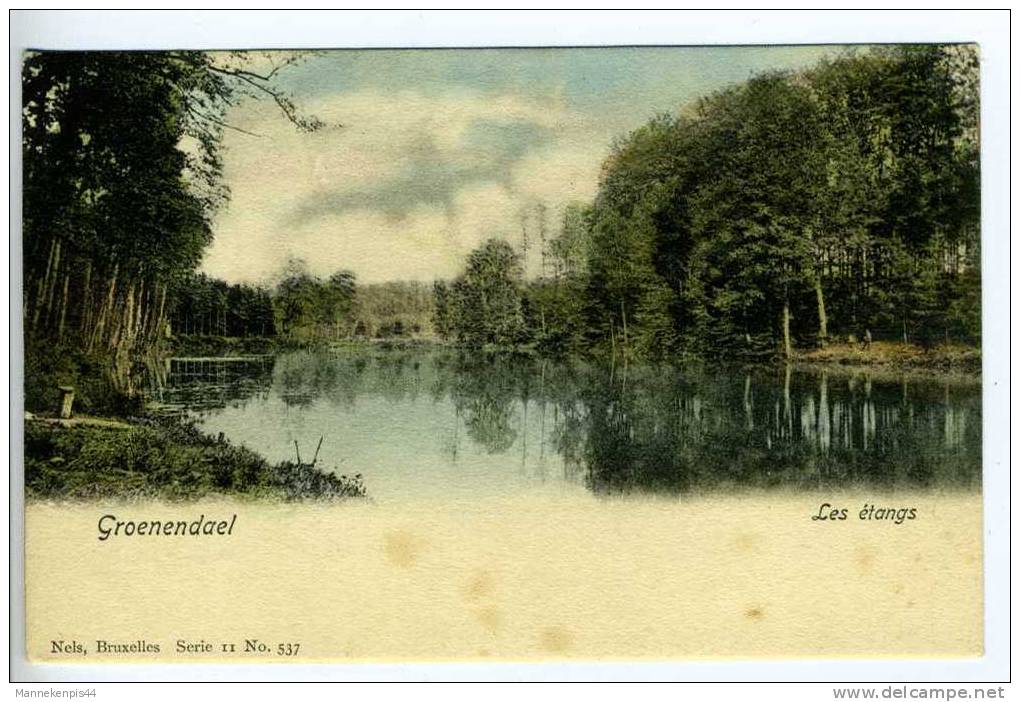 Groenendael - Les étangs - Nels Serie 11 N° 537 - Lotes Y Colecciones