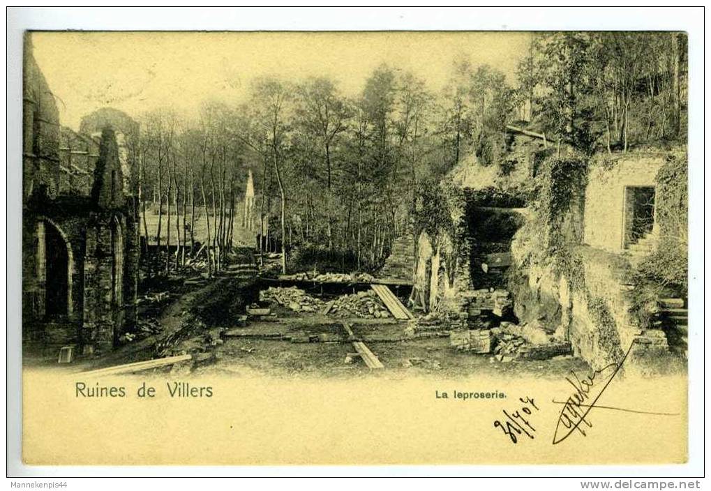 Ruines De Villers - La Leproserie - Nels Serie 11 N° 700 - Loten, Series, Verzamelingen