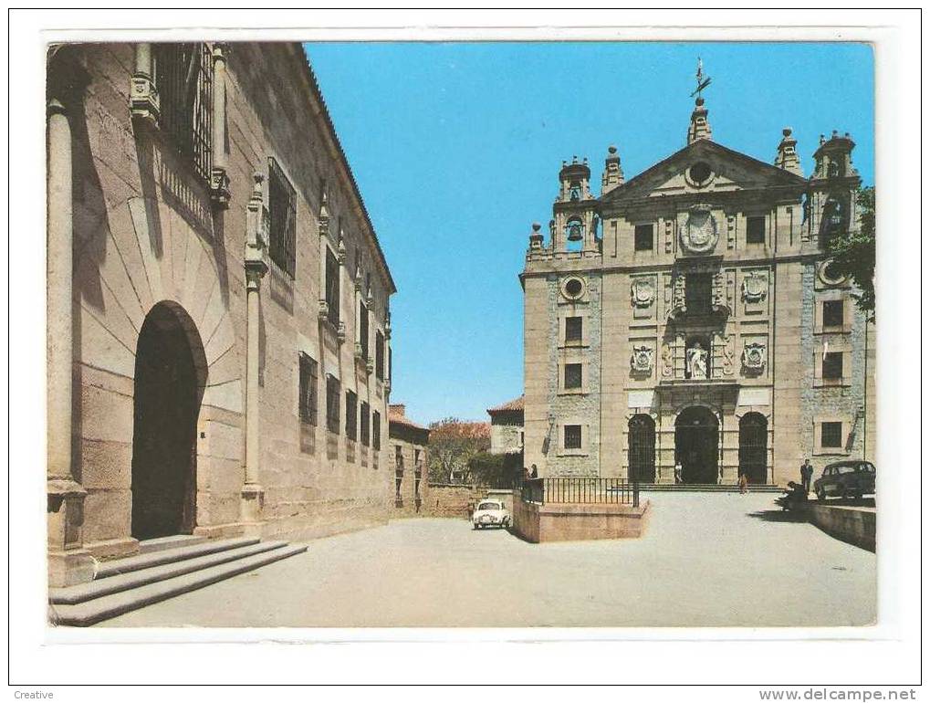 AVILA.Fachada Principal Del Convento De Santa Teresa - Ávila