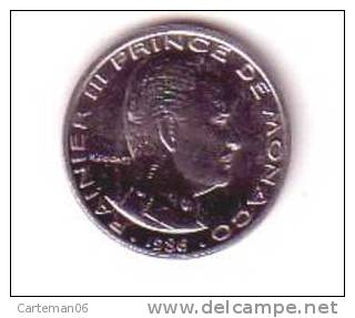 Pièce Monaco - 1 Francs Rainier III 1986 - 1960-2001 New Francs