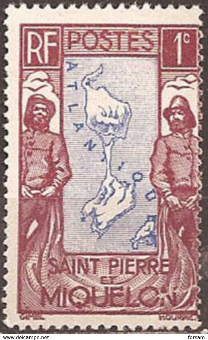 SAINT-PIERRE And MIQUELON..1932/33..Michel # 133...MH. - Nuovi
