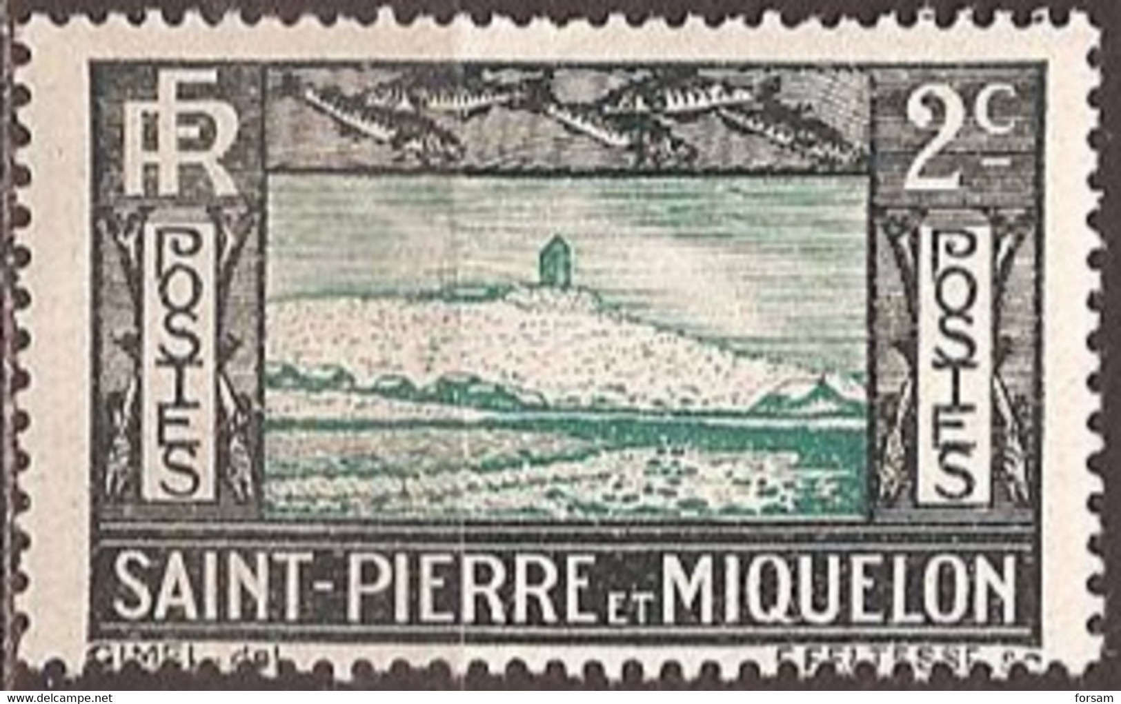 SAINT-PIERRE And MIQUELON..1932/33..Michel # 134...MH. - Ongebruikt