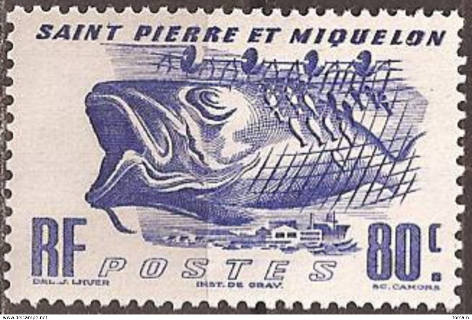 SAINT-PIERRE And MIQUELON..1947..Michel # 352...MH. - Ungebraucht