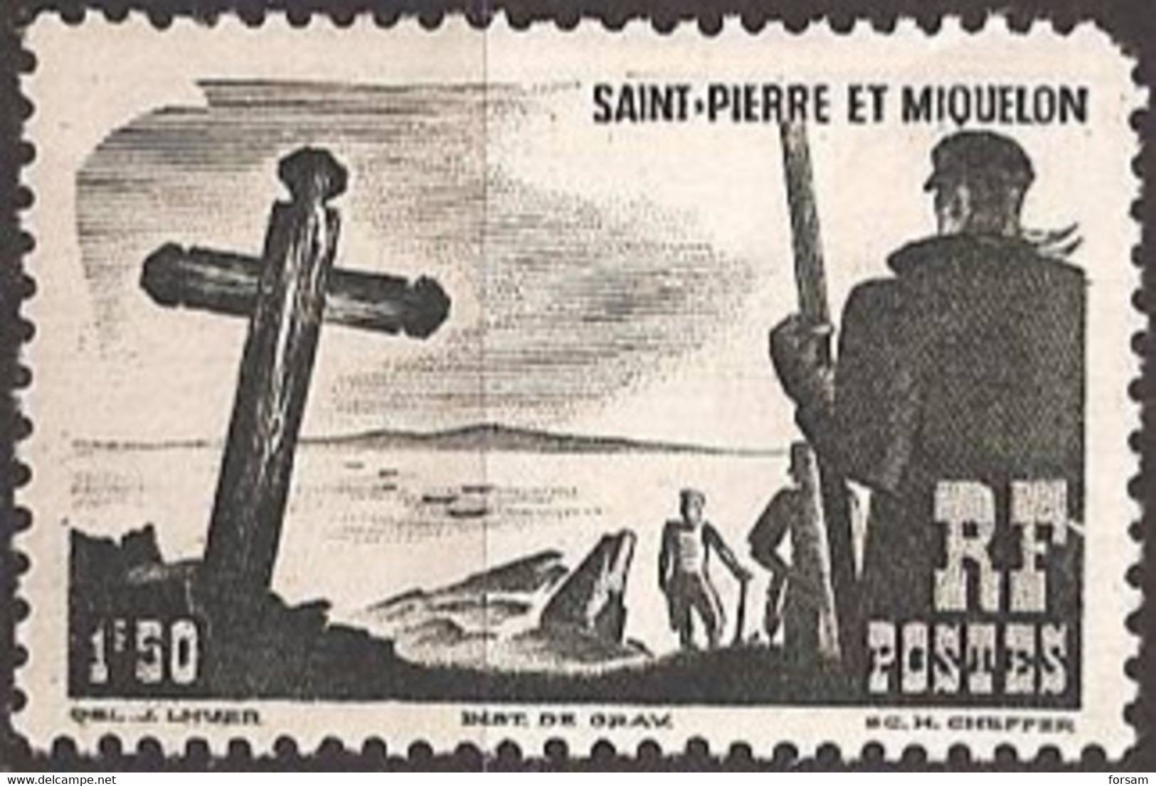 SAINT-PIERRE And MIQUELON..1947..Michel # 355...MH. - Ungebraucht