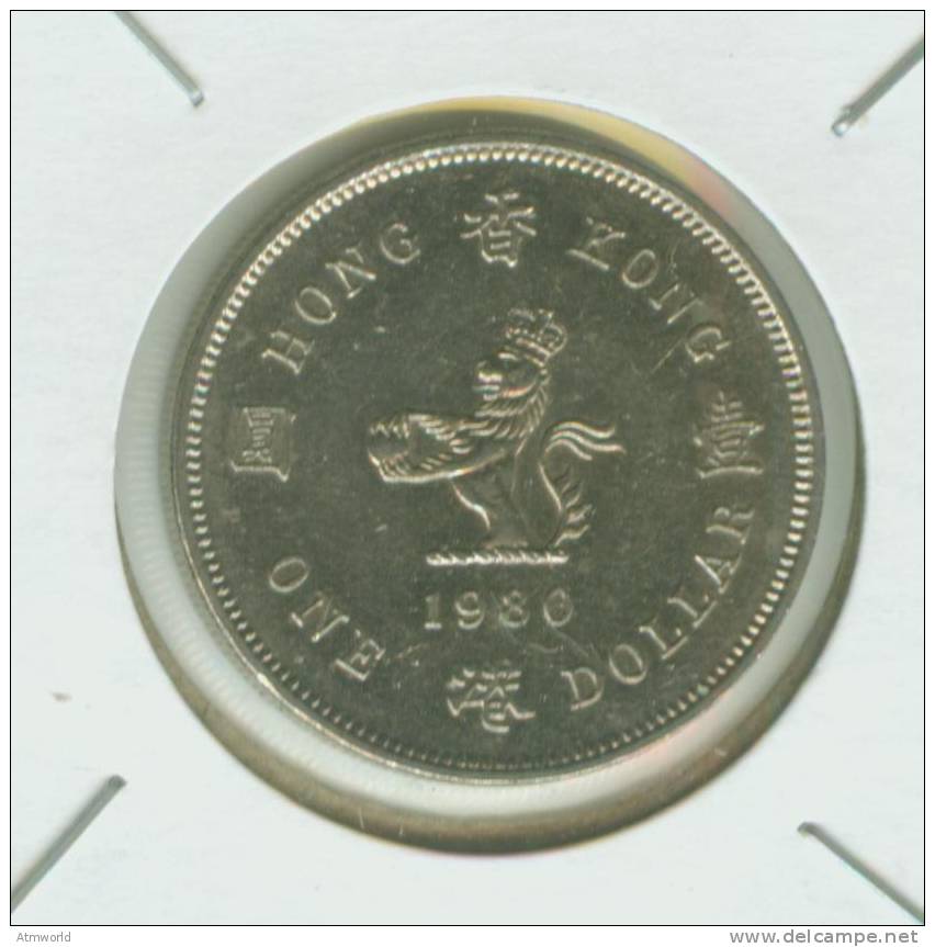 HONG KONG ---- 1 DOLLAR --- 1980 --- - Hong Kong