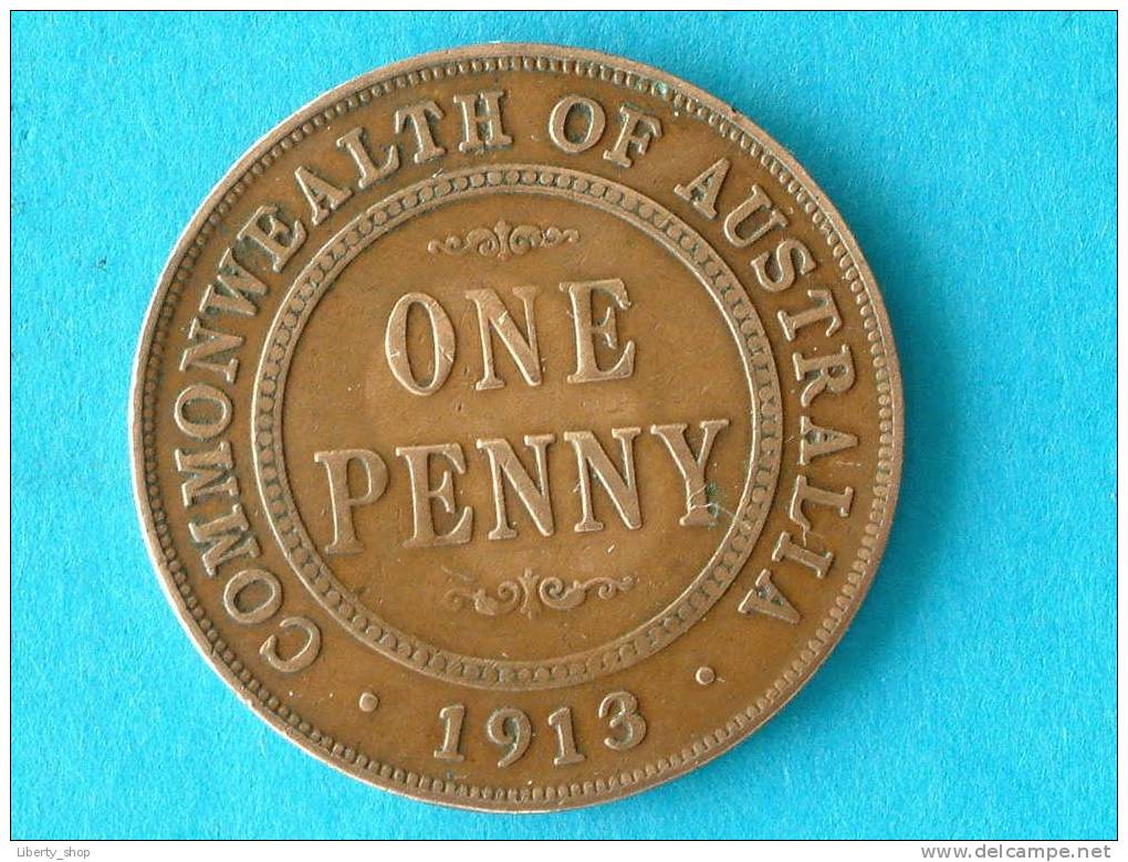 ONE PENNY - 1913 XF / KM 23 ( See Photo For Details ) ! - Penny