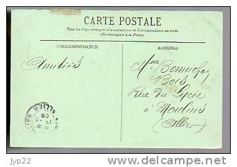 Jolie CP Ancienne Monaco Le Palais Du Prince - Ed LL. N° 328 - CAD 11-03-1906 / Tp 22 - Prinselijk Paleis