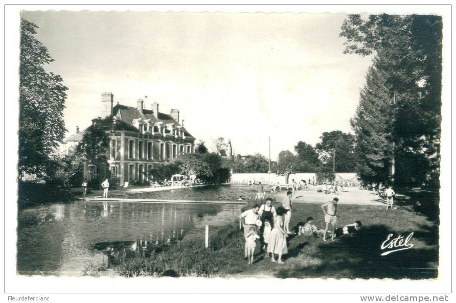 SAINT-ARNOULT-en-YVELYNES -  (78) - CPSM - La Plage Aux Champs : La Piscine - St. Arnoult En Yvelines