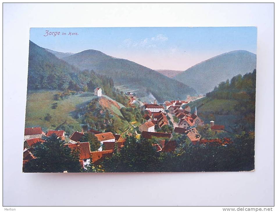 Zorge Im Harz    Cca 1910's    - VF D54314 - Herzberg