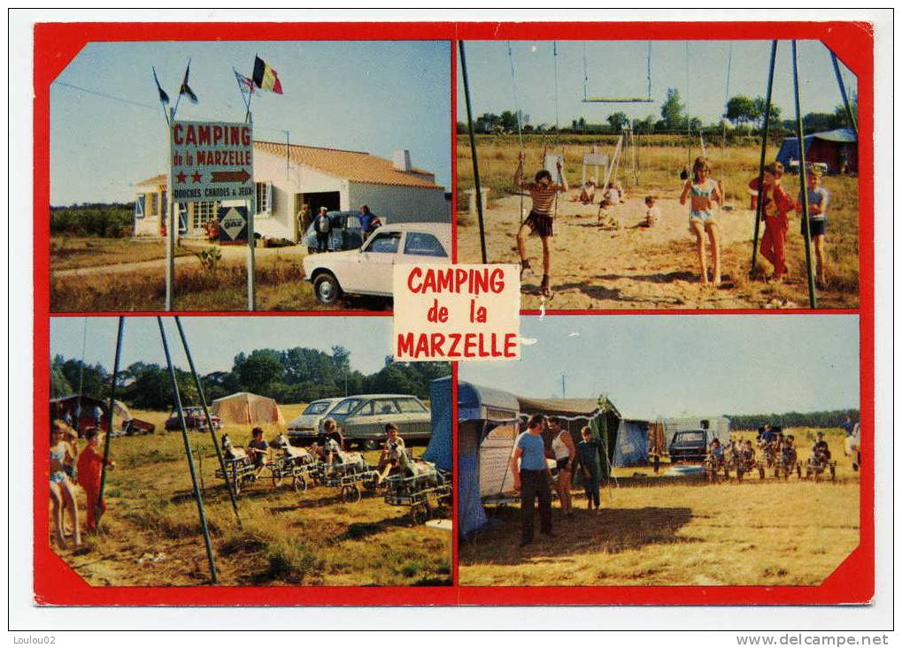85 - SAINT HILAIRE DE RIEZ - Le Camping De La Marzelle - Excellent état - Saint Hilaire De Riez