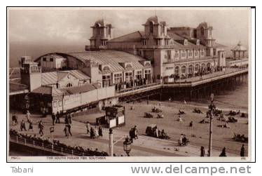 England. South Parade Pier, Portsmouth...old Postcard. - Portsmouth