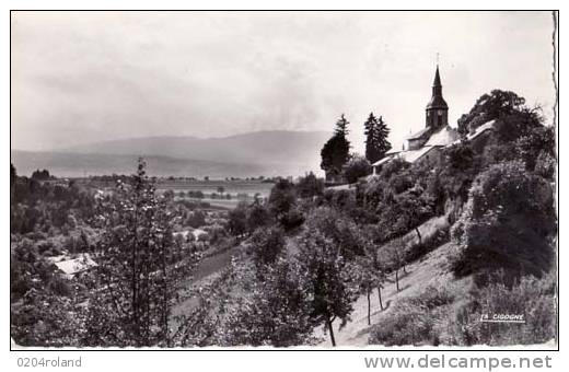 Bonne Sur Menoge - L' Eglise St Nicolas Et Le Mont Salève  - Achat Immédiat - Bonne