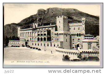 Jolie CP Ancienne Monaco Le Palais Du Prince - Ed LL. 328 - Prinselijk Paleis