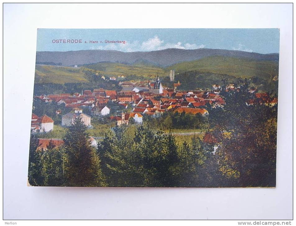 Osterode A.Harz V. Ührderberg  Cca 1910's    - VF D54318 - Osterode