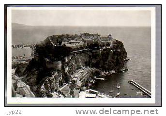 Jolie CP Photo Monaco Le Rocher - Ed Yvon N° 246 - Multi-vues, Vues Panoramiques