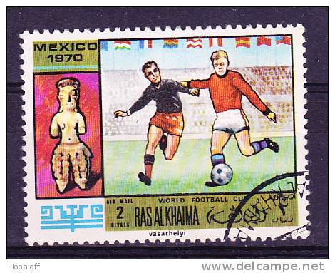 RAS AL KHAIMA  Sport 27   N° PA31    Football - 1970 – Mexique