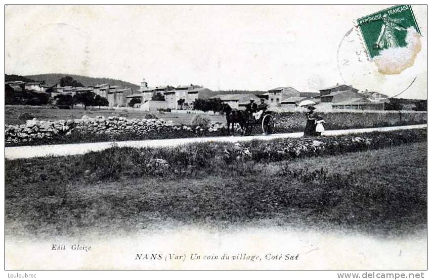 83 NANS UN COIN DU VILLAGE COTE SUD - Autres & Non Classés