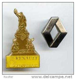 @+ Lot De 2 Pin´s Renault - Renault