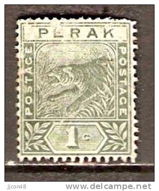 Malaysia (Perak) 1892    1c  (*) MNG - Perak