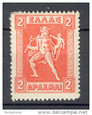 Greece 1919 Mi. 203  2 Dr Hermes €7,50 MH - Unused Stamps