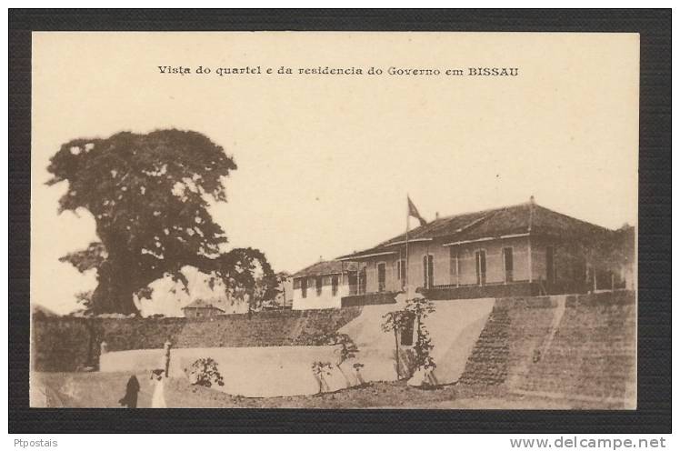 GUINE GUINEA BISSAU (Africa) - Vista Do Quartel E Residencia Do Governo - Guinea-Bissau
