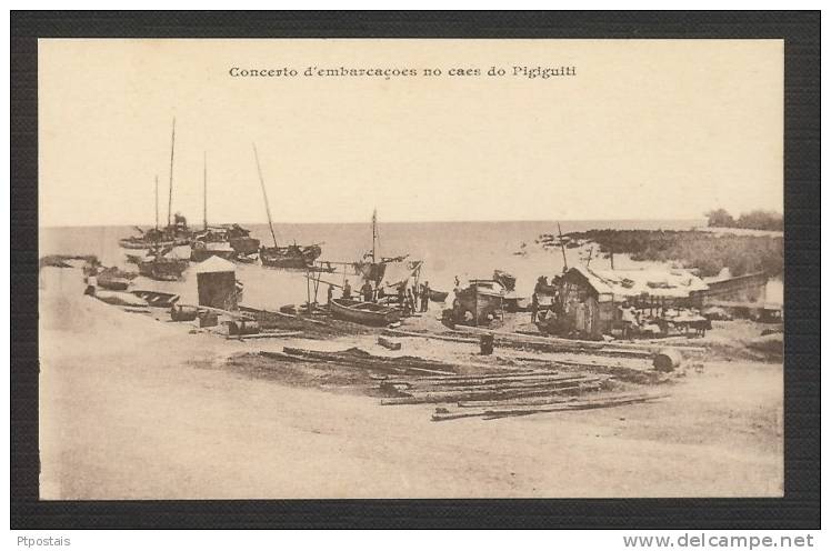 GUINE GUINEA BISSAU (Africa) - Concerto D'embarcaçoes No Caes Do Pigiguiti - Guinea-Bissau