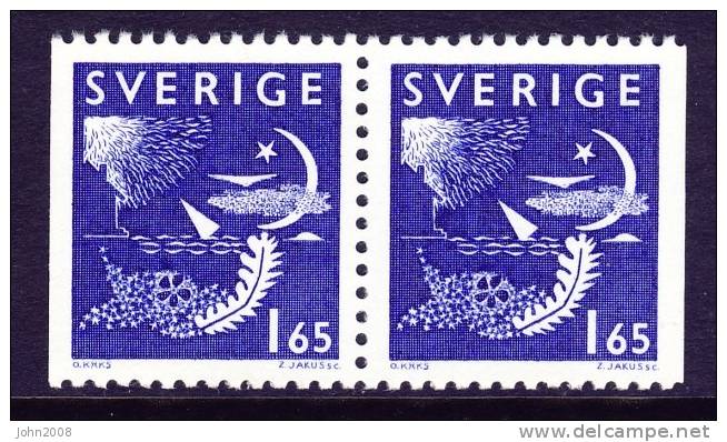 Schweden / Sweden 1981 : Mi.nr 1158 Dl/Dr * - Nacht Und Tag / Night And Day - Gebraucht