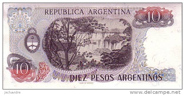 ARGENTINE   10 Pesos   Non Daté (1983-1984)   Pick 313     ***** BILLET  NEUF ***** - Argentinien