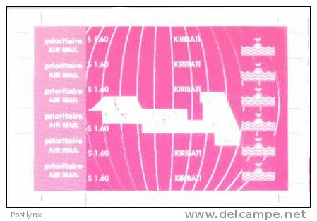 KIRIBATI 1993. Maps & Flags $1.60.IMPERF PROOF MAGENTA    [prueba Druckprobe épreuve Prova Proeven] - Kiribati (1979-...)