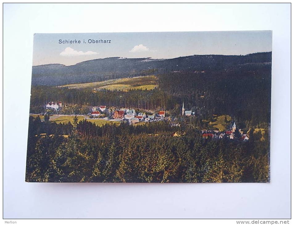 Schierke Im Oberharz    Cca 1910's    - VF D54343 - Schierke