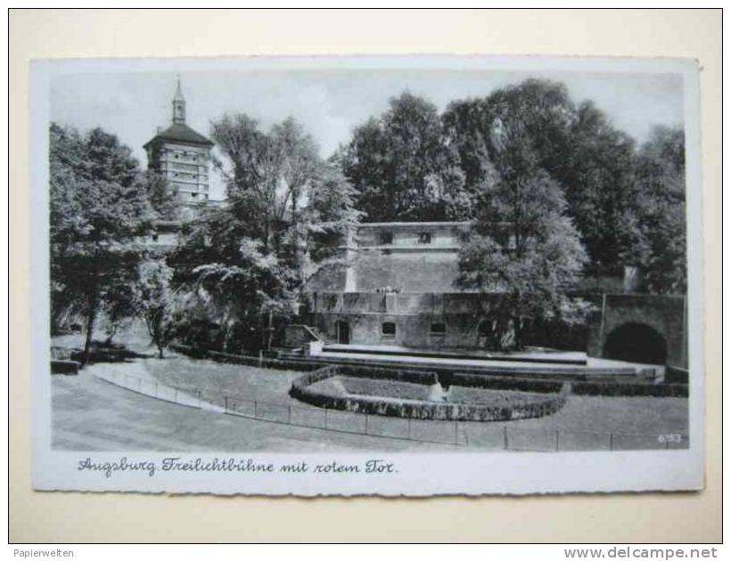 Augsburg - Freilichtbühne Mit Rotem Tor - Augsburg