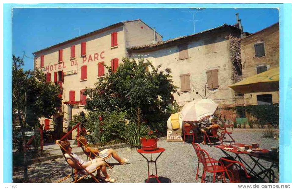 B - 04 - St ETIENNE LES ORGUES - N° 5827 - édit. MAR - Hotel Du Parc - Autres & Non Classés