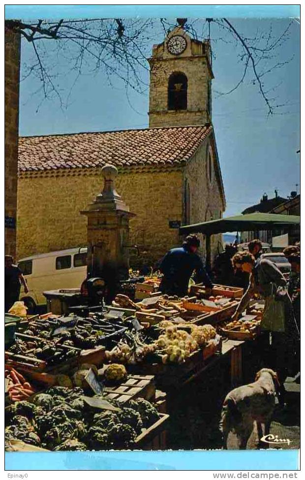 B - 04 - GREOUX LES BAINS - Le Marché - Gréoux-les-Bains