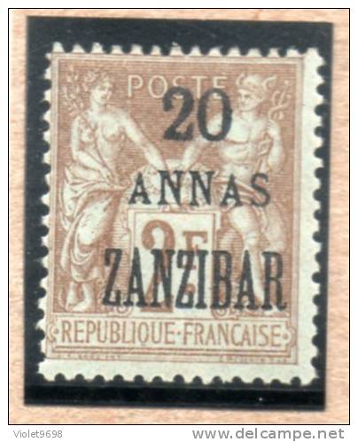 ZANZIBAR : TP N° 30 * - Unused Stamps