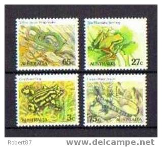 Yv 767/770 - AUSTRALIE - Reptiles + Grenouilles - Other & Unclassified