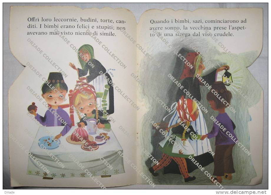 LIBRO FIABA HANSEL E GRETEL FANTASIA CONTE DE FÉES FABLE ILLUSTRATORE CONCHA MATAMOROS - Bambini E Ragazzi