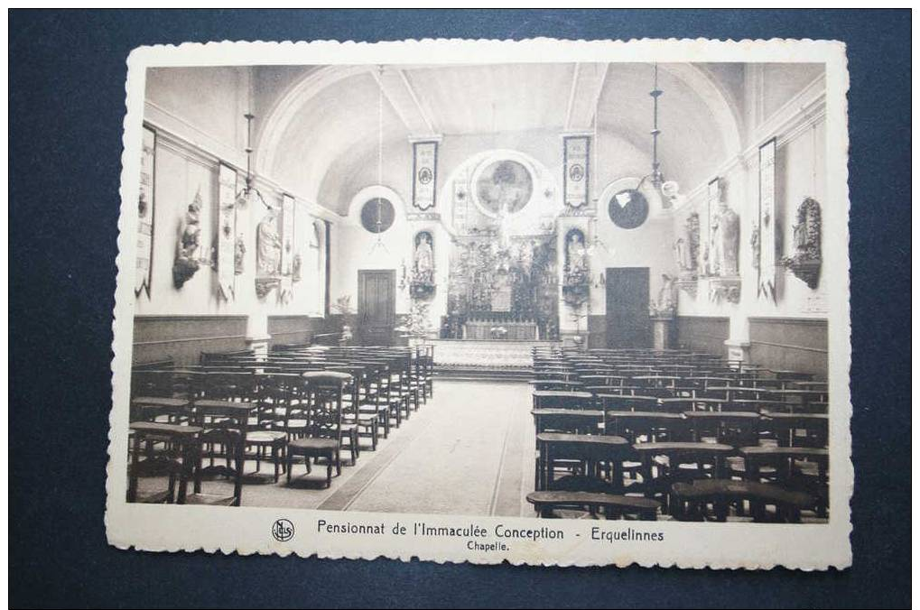 Pensionnat De L'Immaculée Conception Erquelinnes Chapelle - Erquelinnes