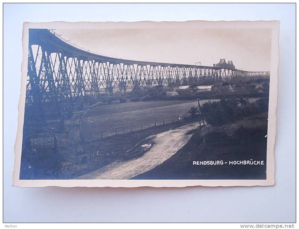 Rendsburg, Hochbrücke - Cca 1920-30's  -VF D54419 - Rendsburg
