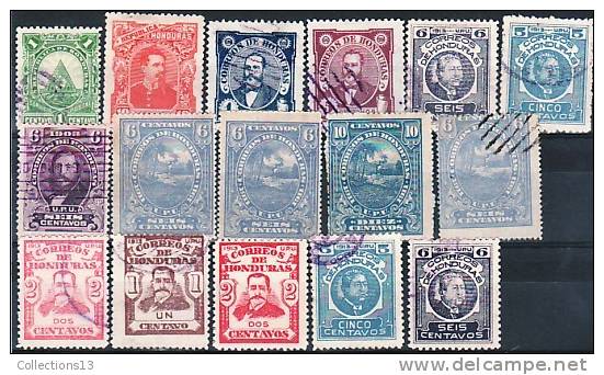 HONDURAS - 16 Timbres - Honduras