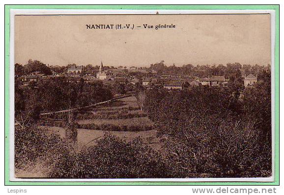 87 - NANTIAT -- Vue Générale - Nantiat